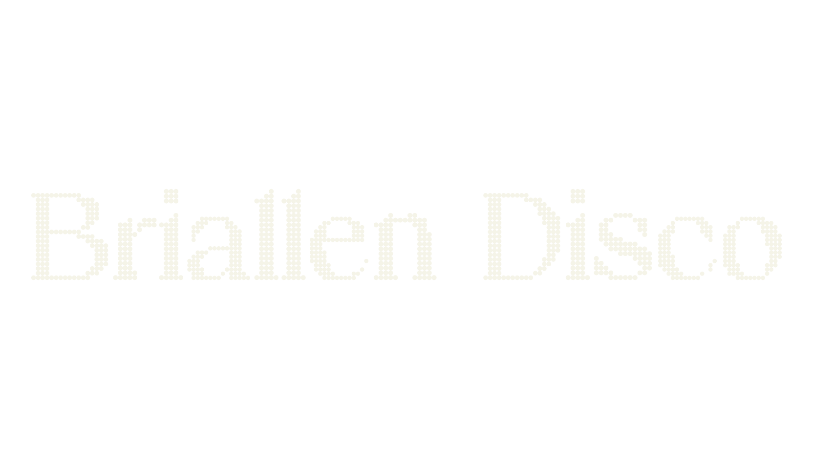 Briallen Disco, disco font preview