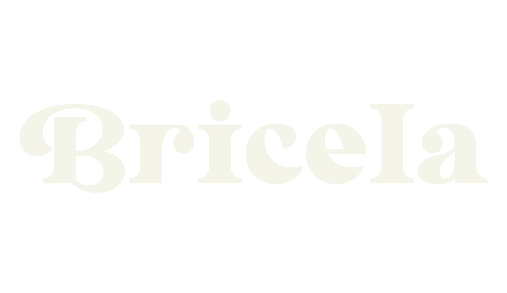 Bricela, bold font preview