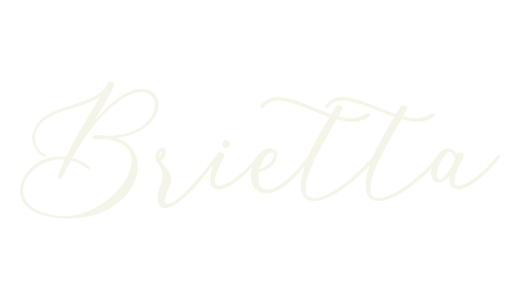 Brietta, calligraphy font preview