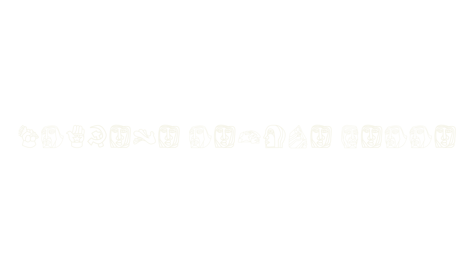BRIGADA RAMONA PARRA, display font preview