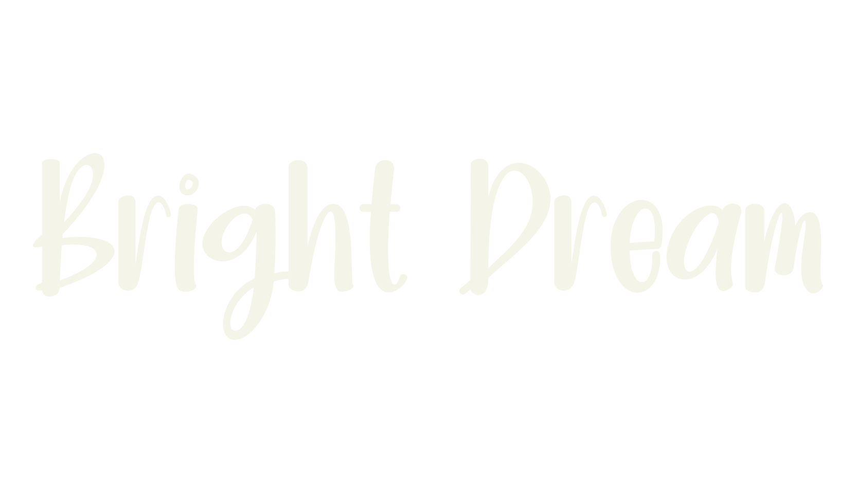Bright Dream, cute font preview