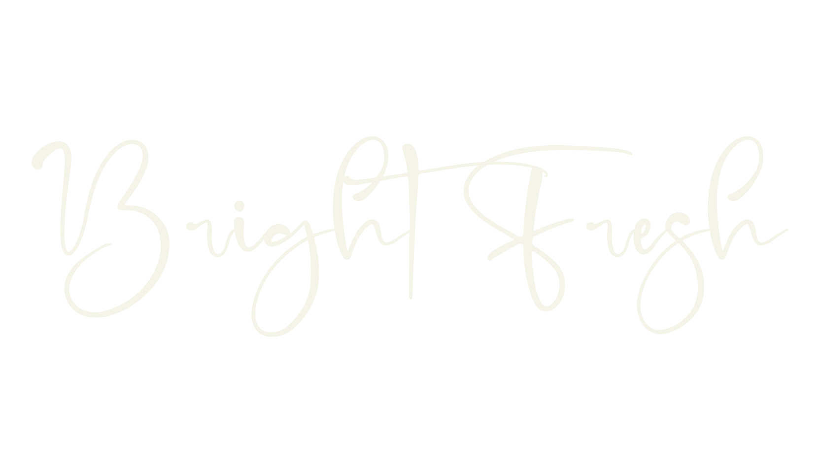 Bright Fresh, script font preview