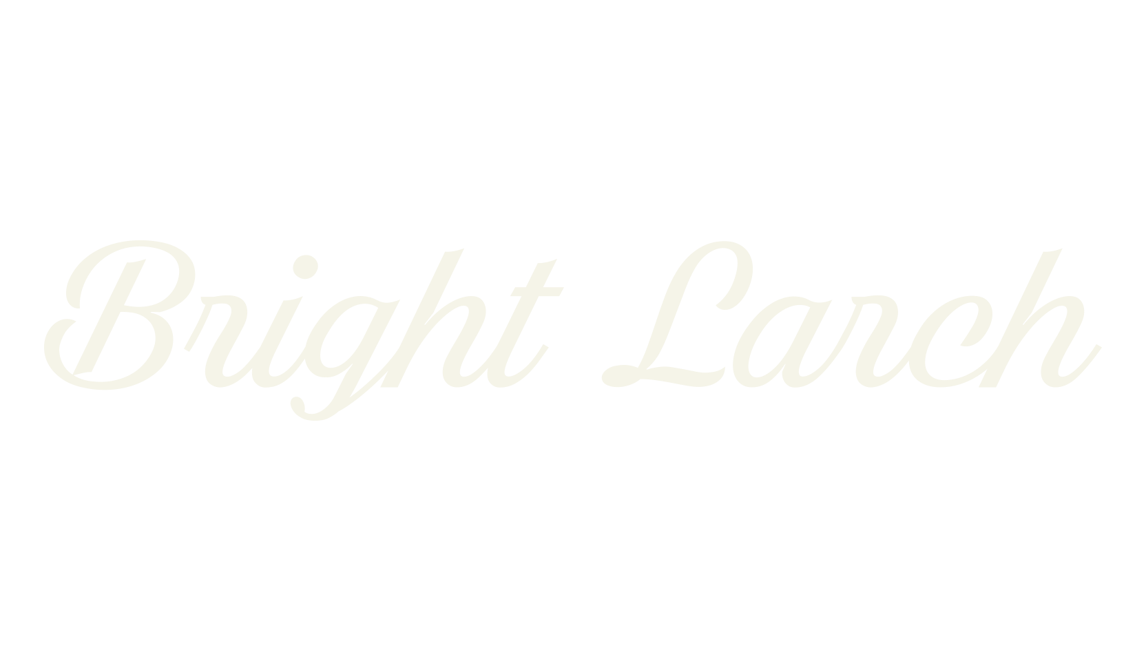 Bright Larch, fashion script font preview