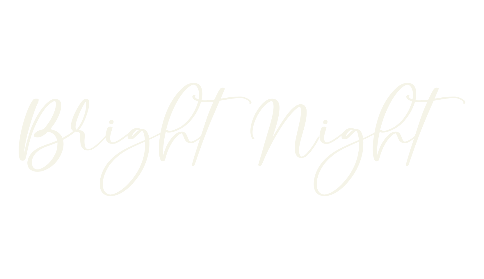 Bright Night, notebook font preview