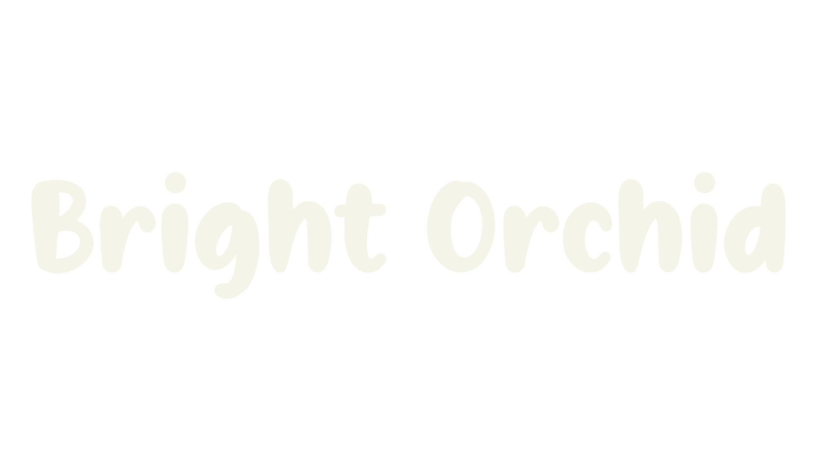 Bright Orchid, fashion script font preview