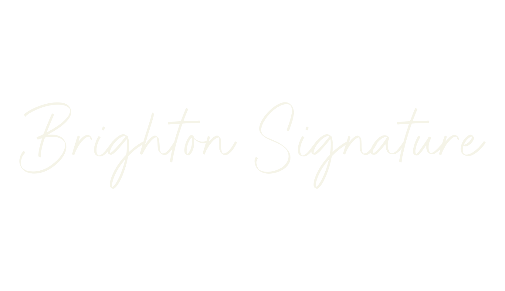Brighton Signature, calligraphy font preview