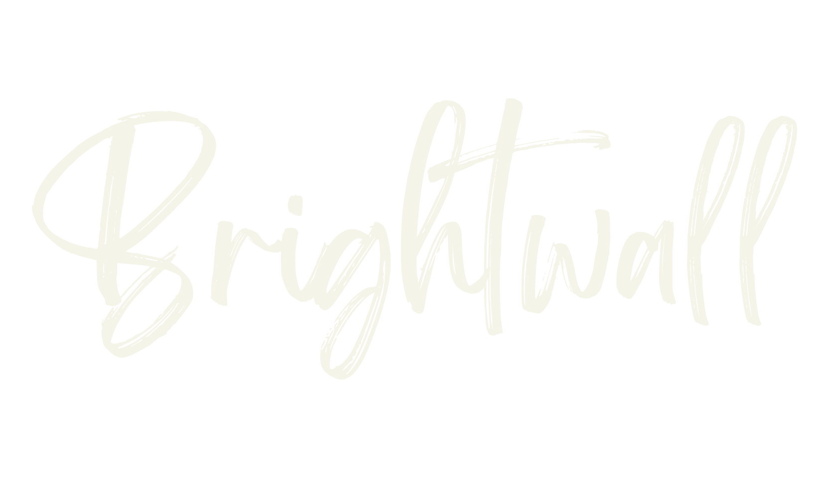 Brightwall, fashion sign font preview