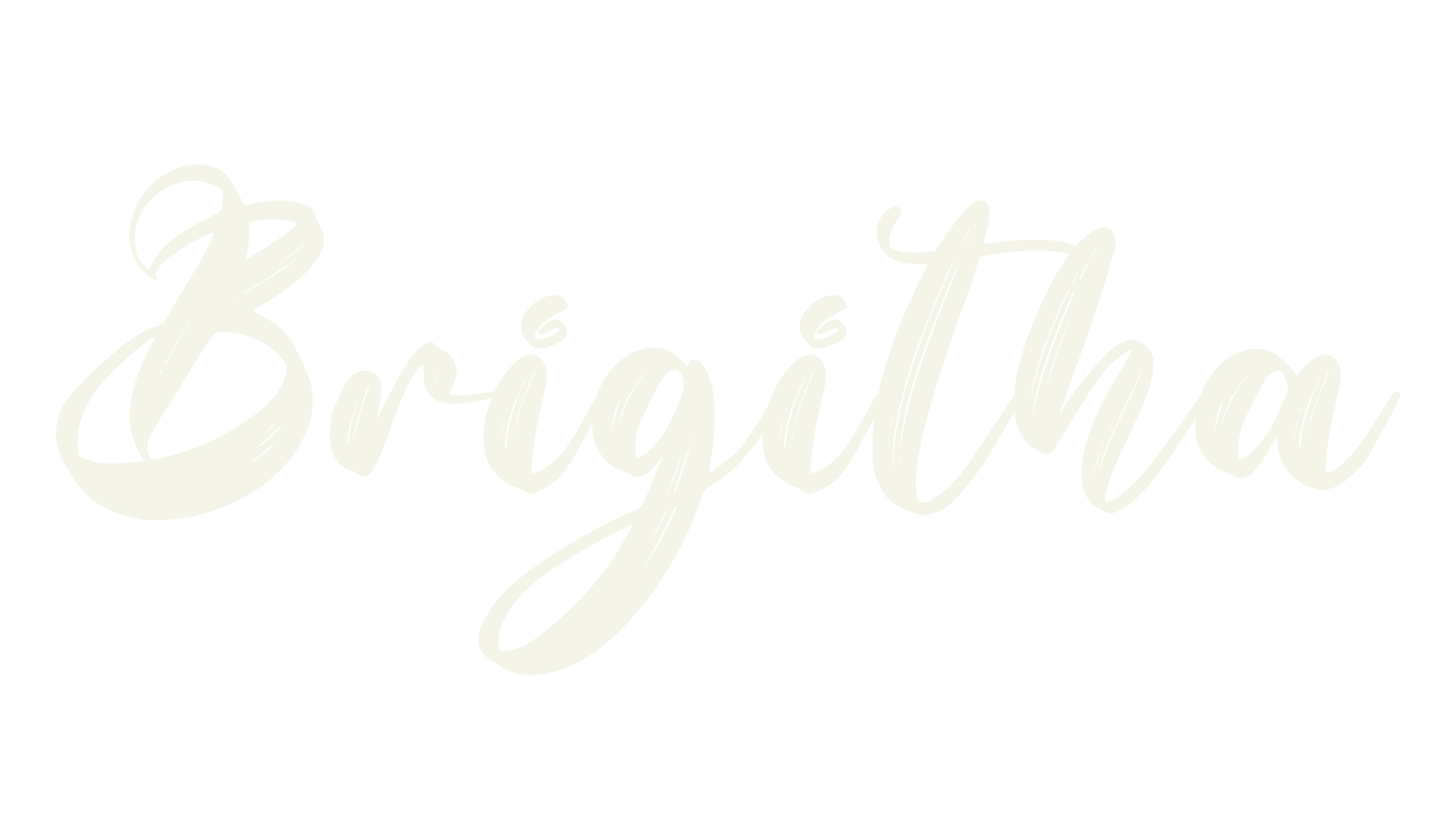 Brigitha, design font preview