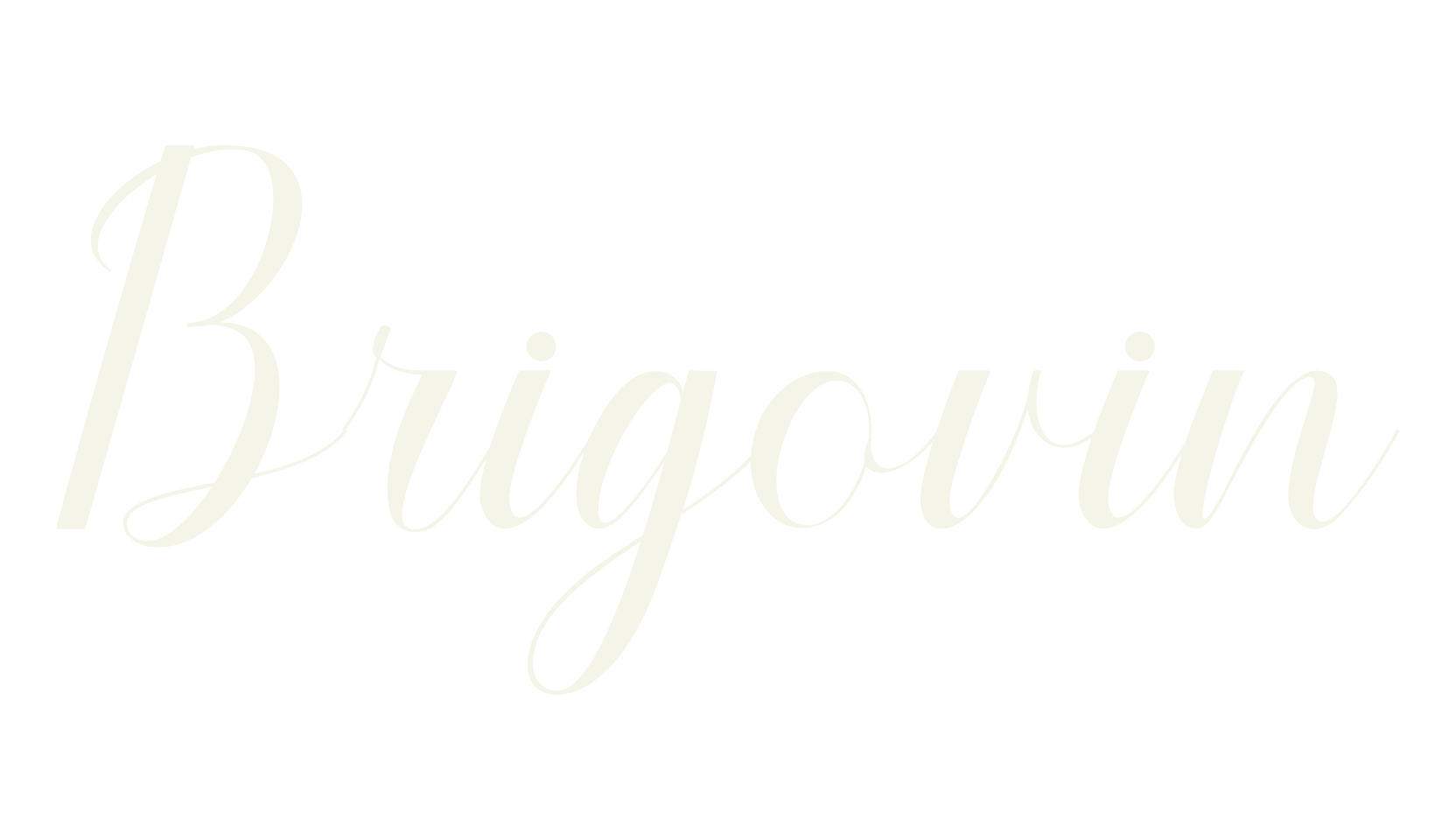 Brigovin, calligraphy font preview
