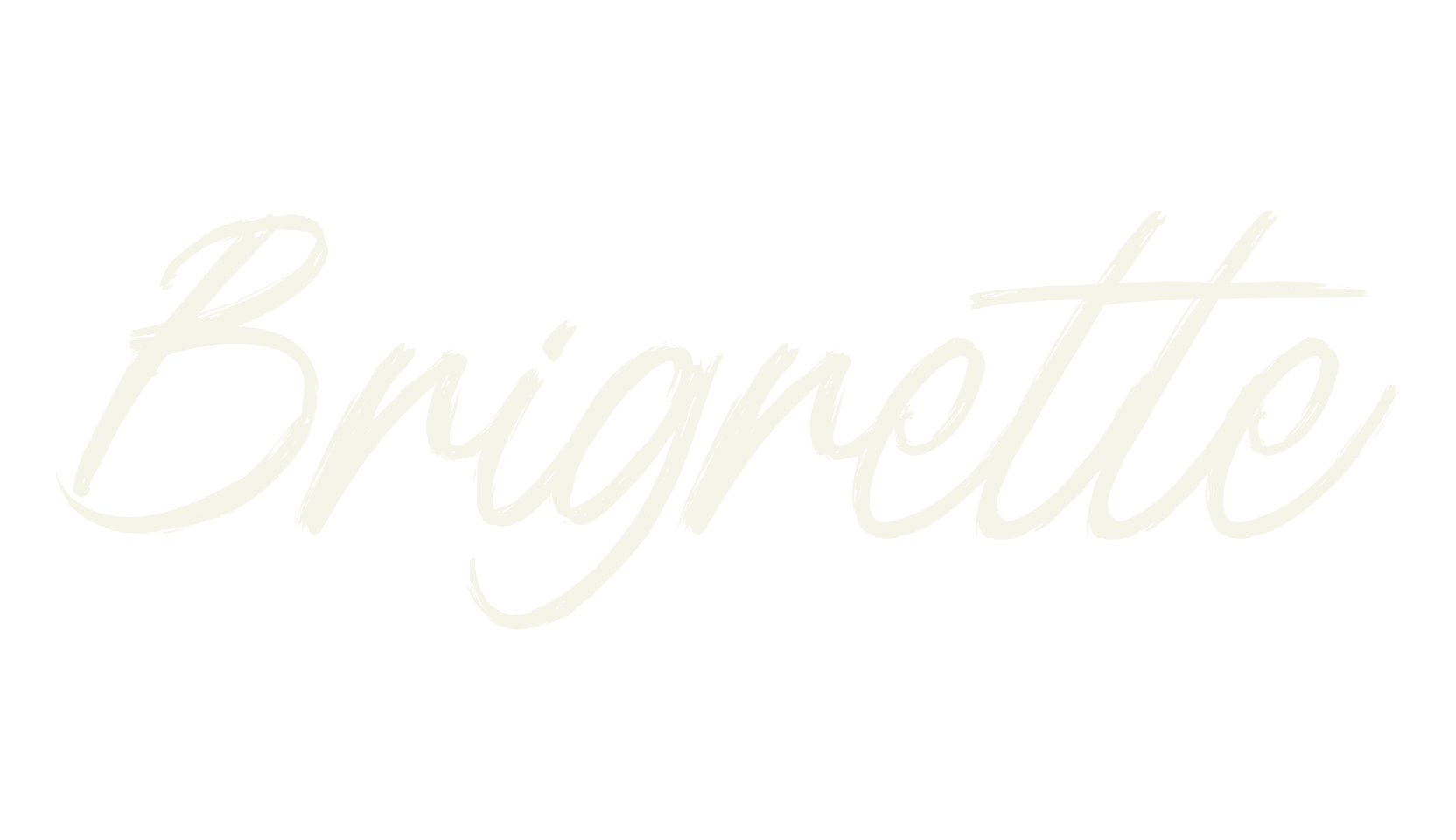 Brigrette, calligraphy font preview