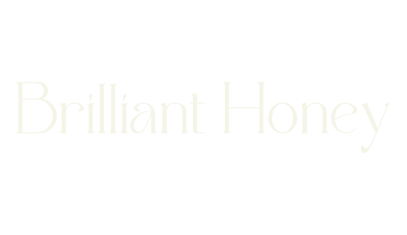 Brilliant Honey, fancy font preview