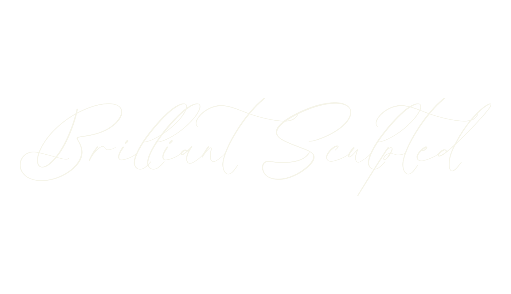 Brilliant Sculpted, calligraphy font preview