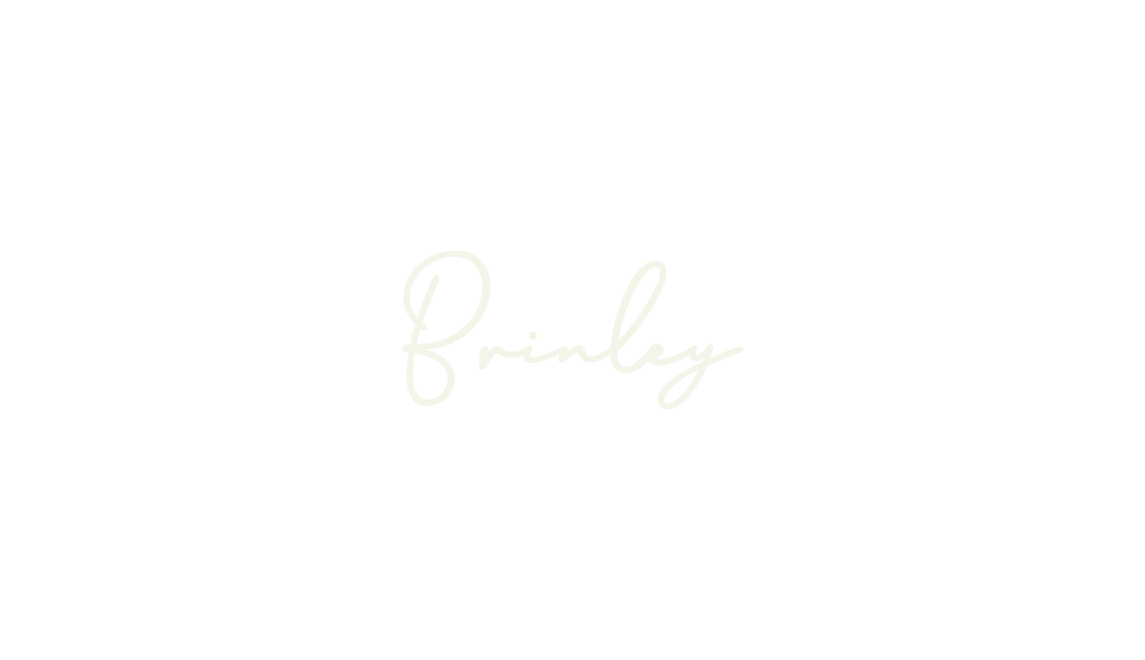 Brinley, calligraphy font preview