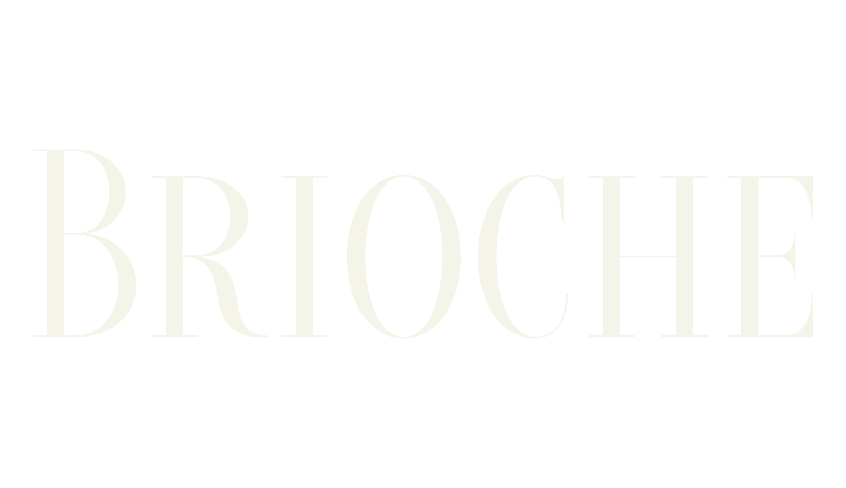 Brioche, fancy font preview