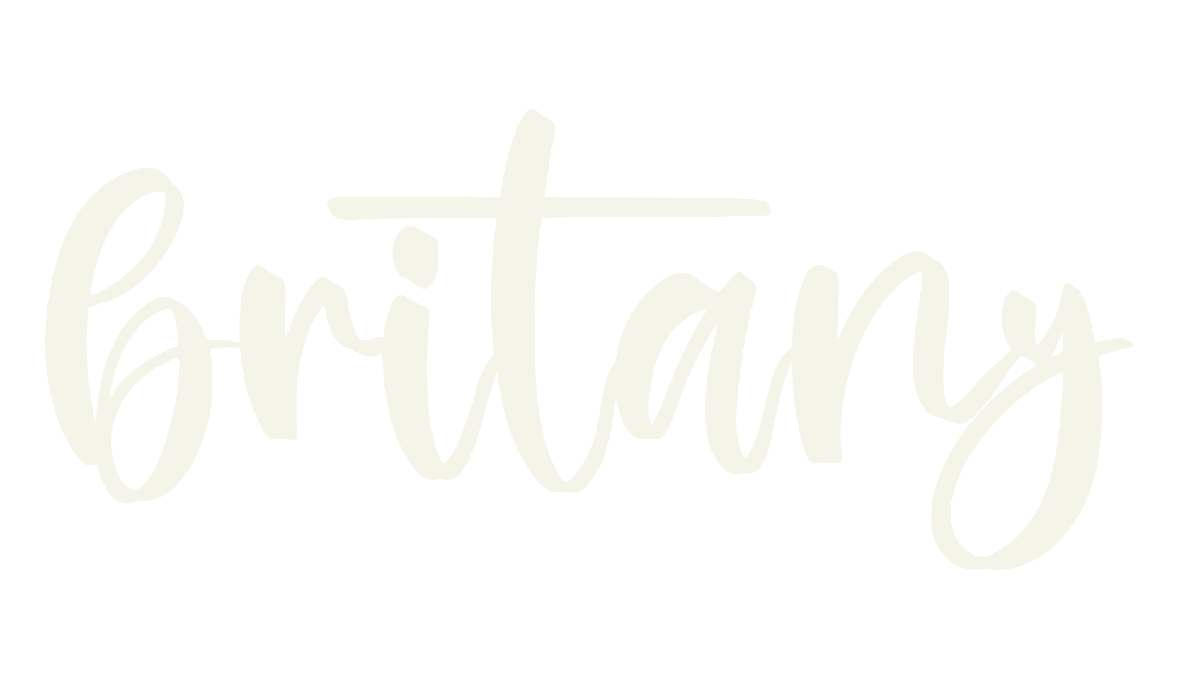 britany, script font preview