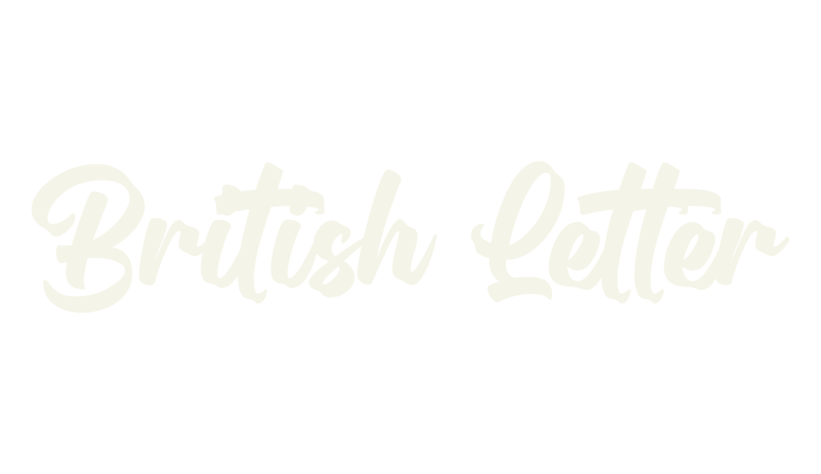 British Letter, lettering font preview