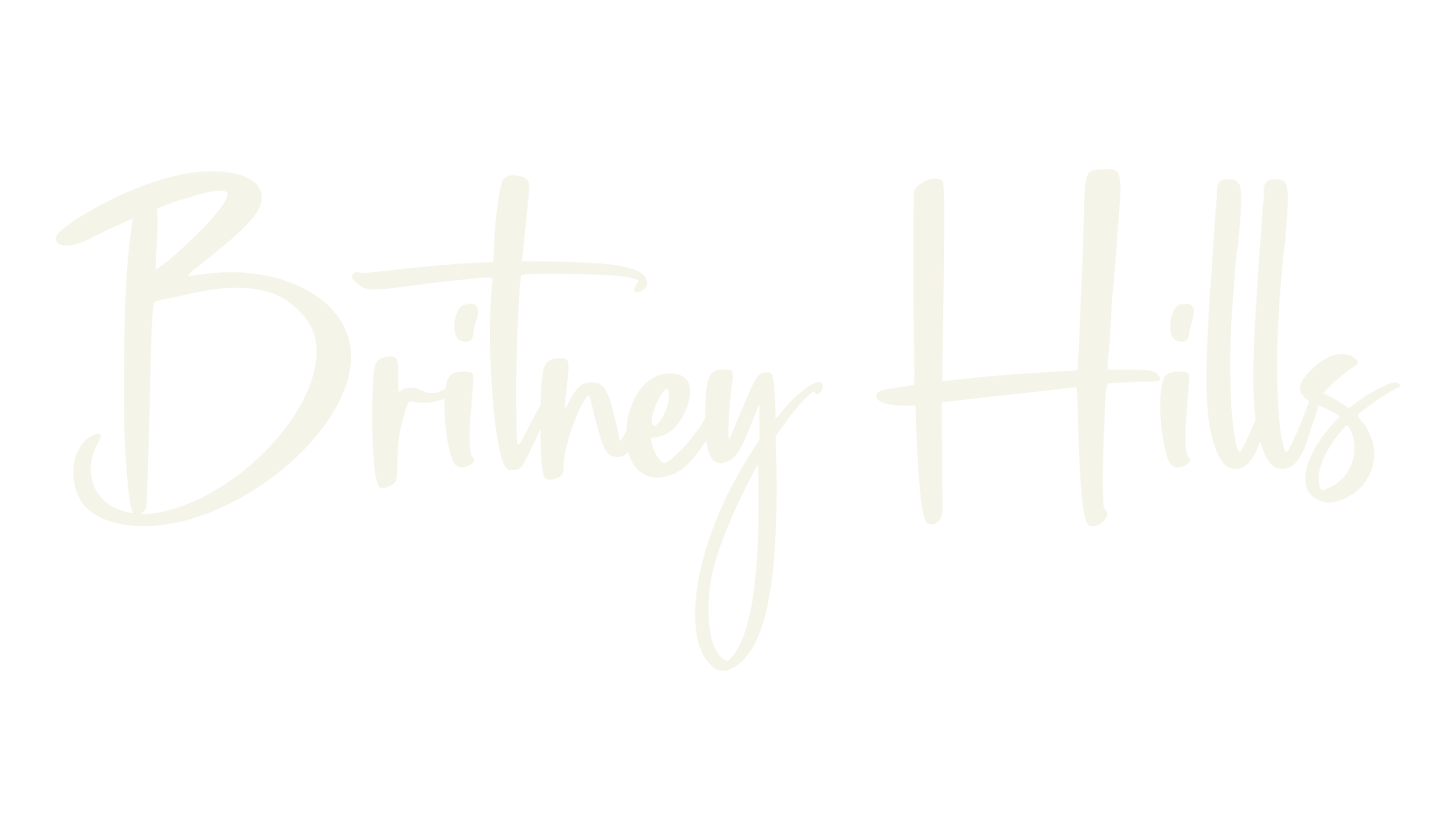 Britney Hills, lettering font preview