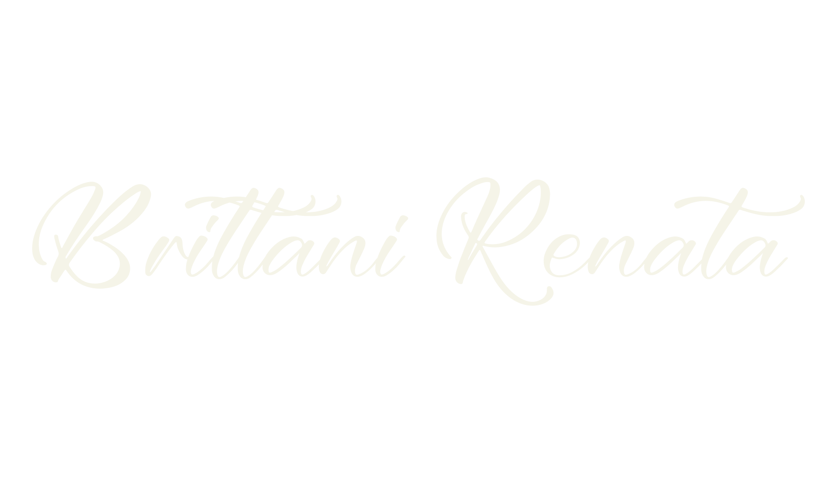 Brittani Renata, procreate font preview