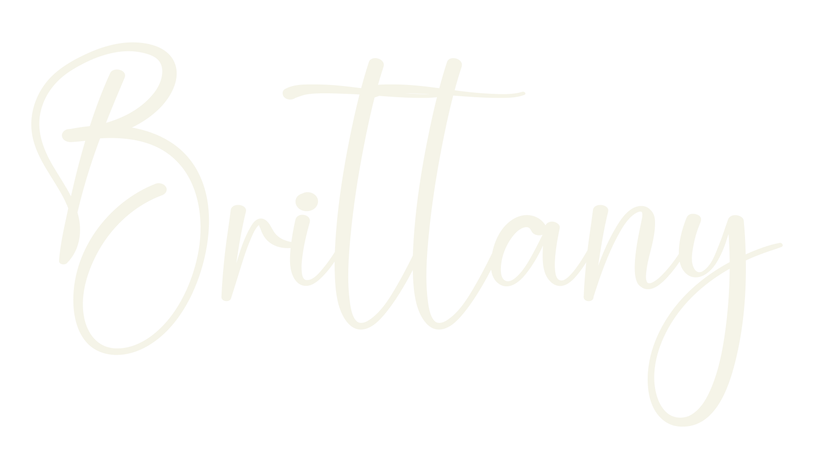 Brittany, script font preview