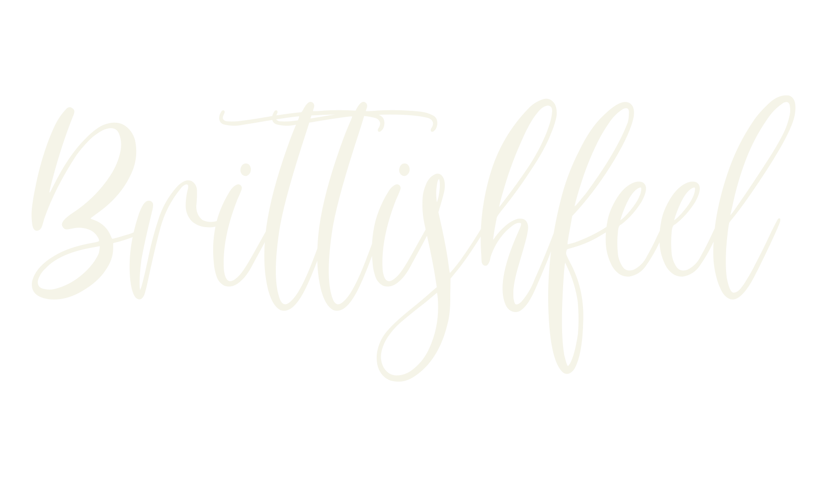 Brittishfeel, calligraphy font preview