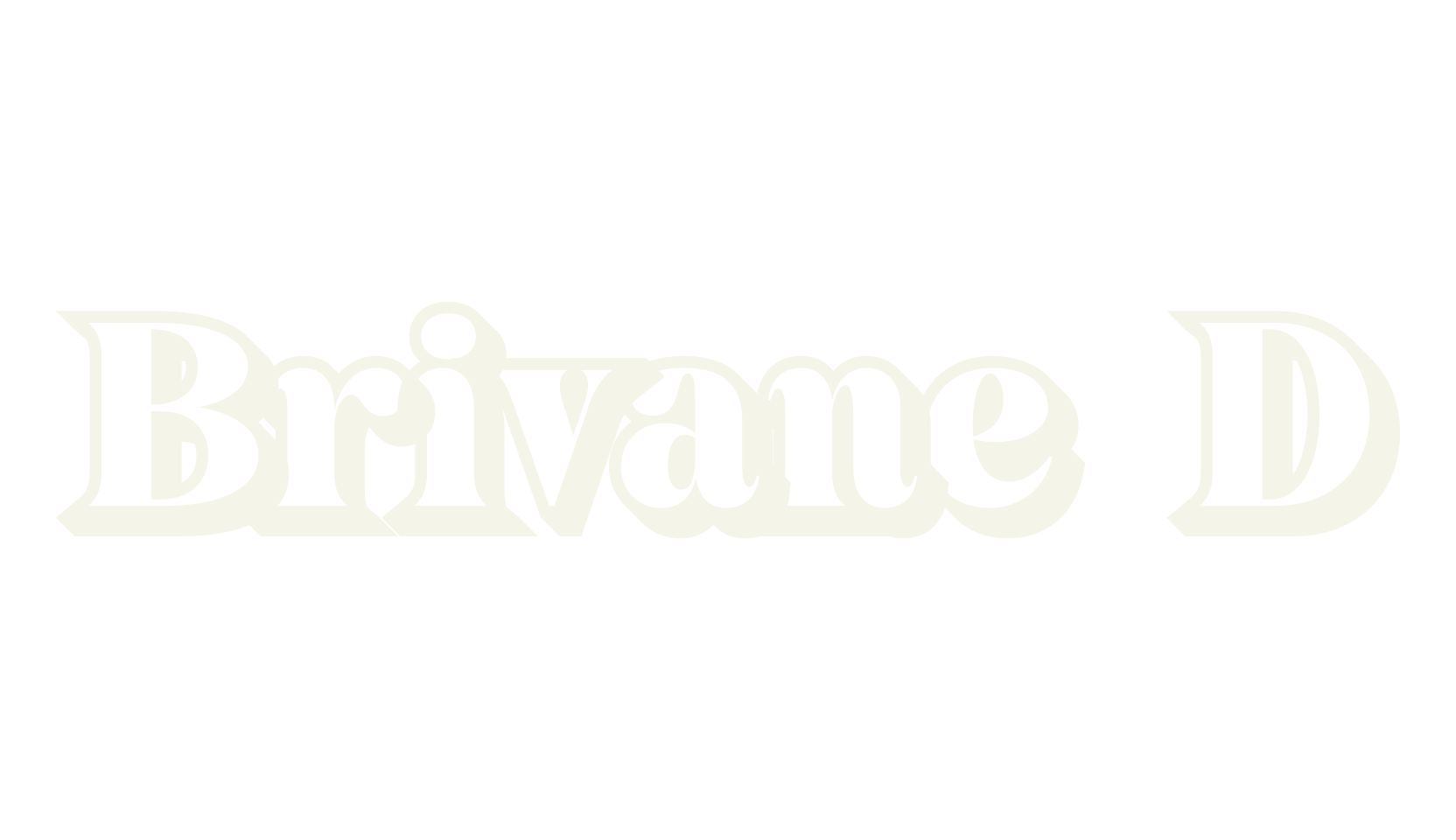 Brivane 3D, 3d font preview