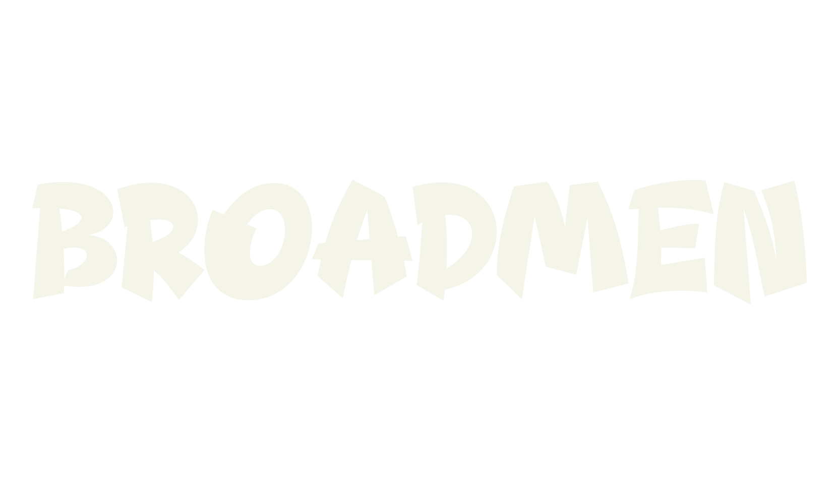 Broadmen, graffiti font preview