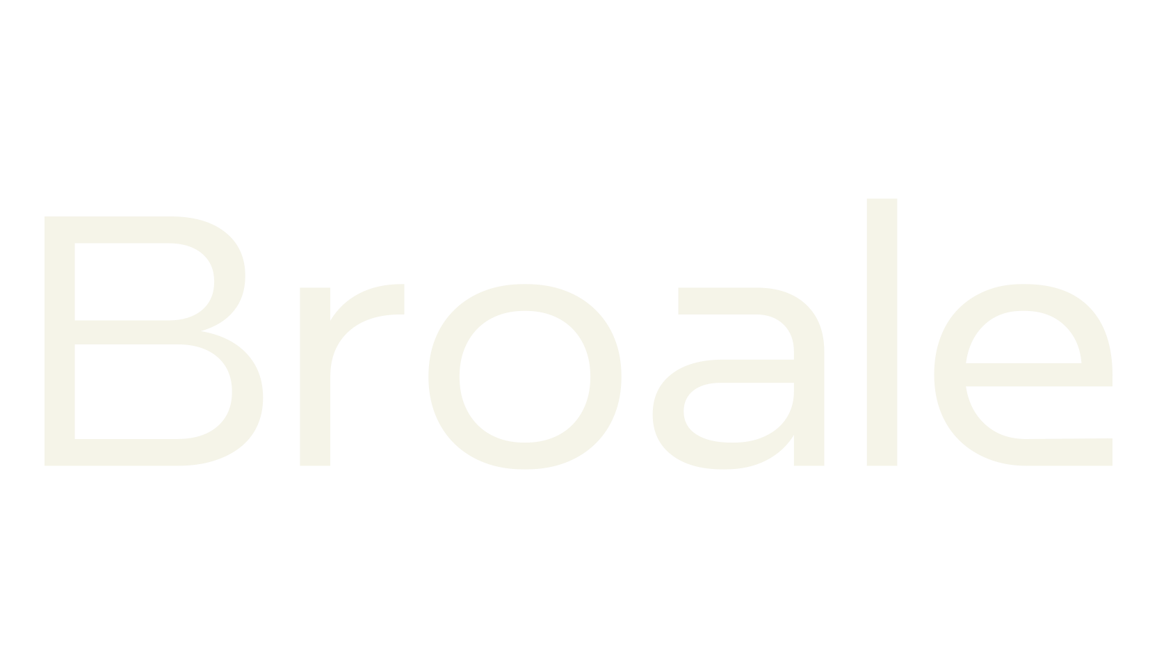 Broale, wide font preview