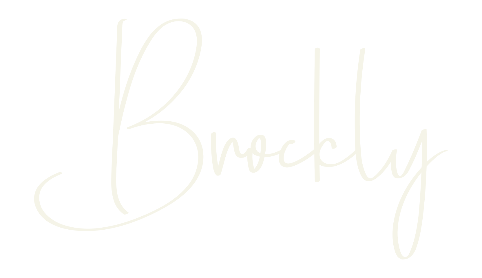 Brockly, bold font preview
