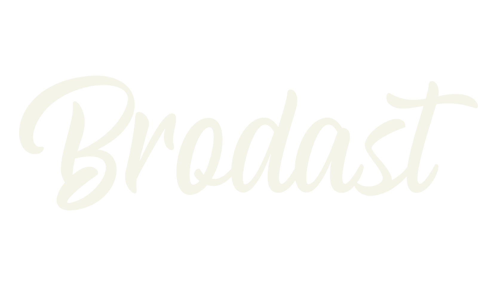 Brodast, bold font preview