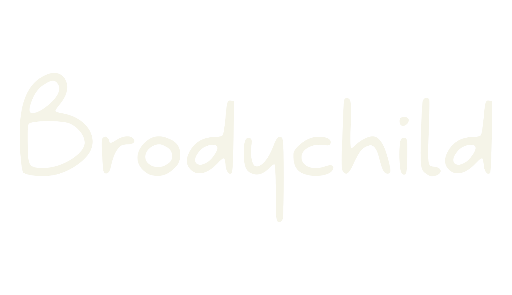 Brodychild, cursive font preview