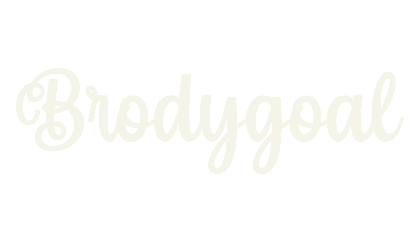 Brodygoal, hand drawn font preview