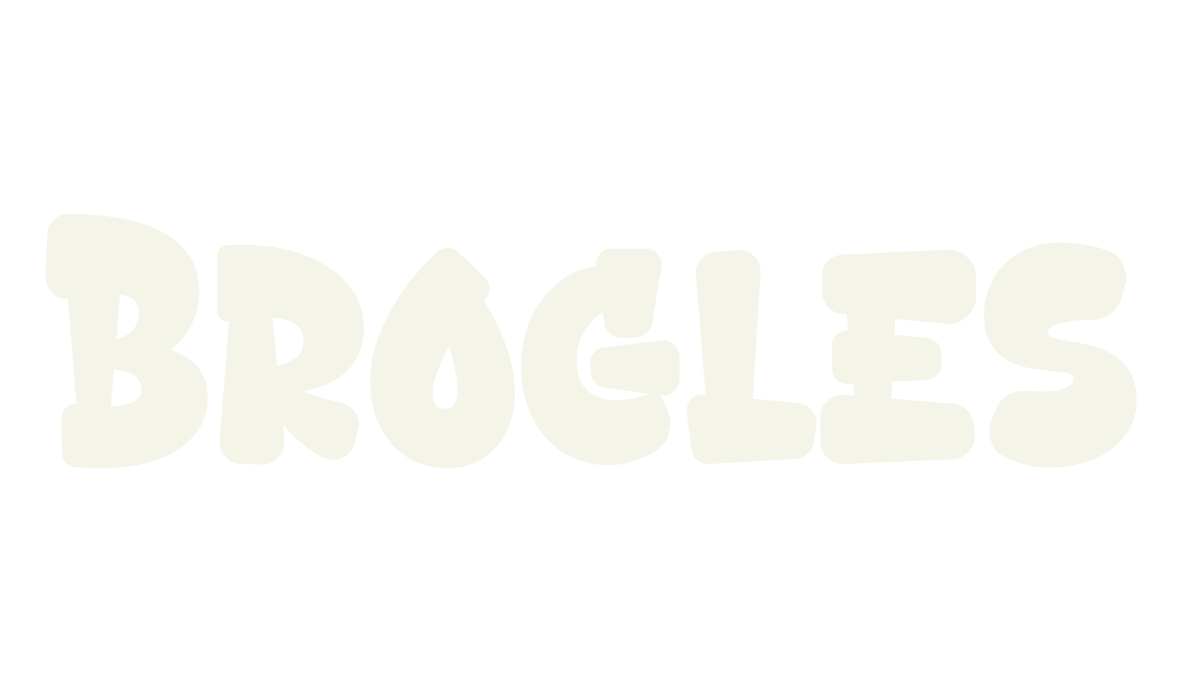 Brogles, graffiti font preview