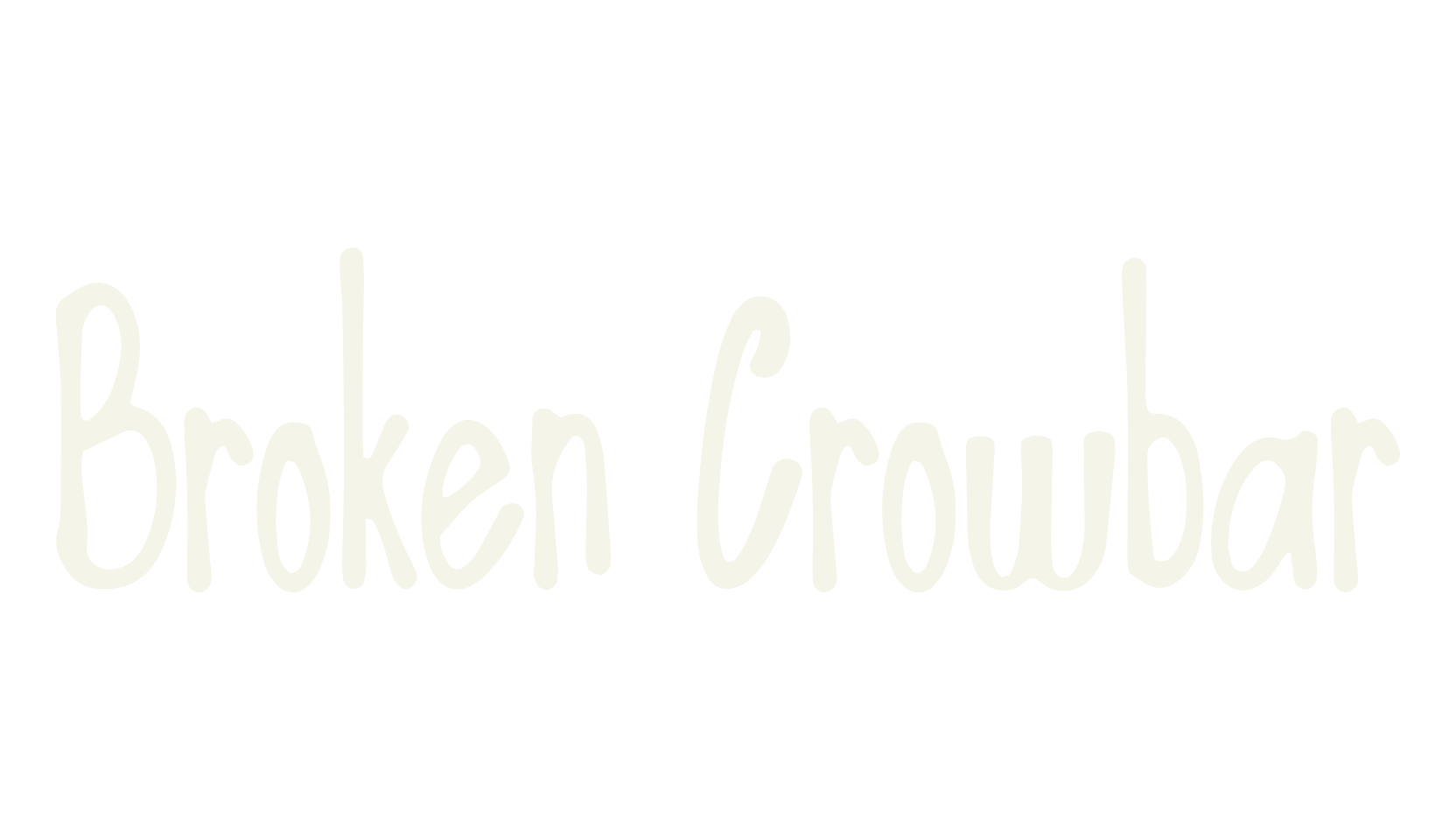 Broken Crowbar, children font preview