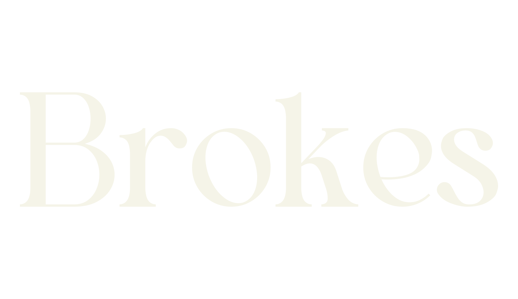 Brokes, serif font preview