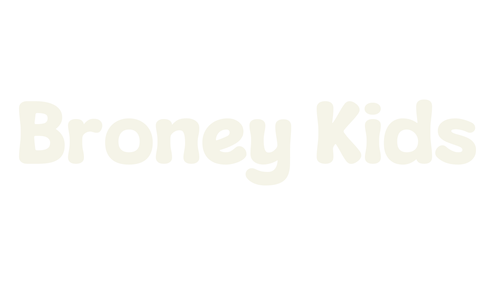 Broney Kids, children font preview