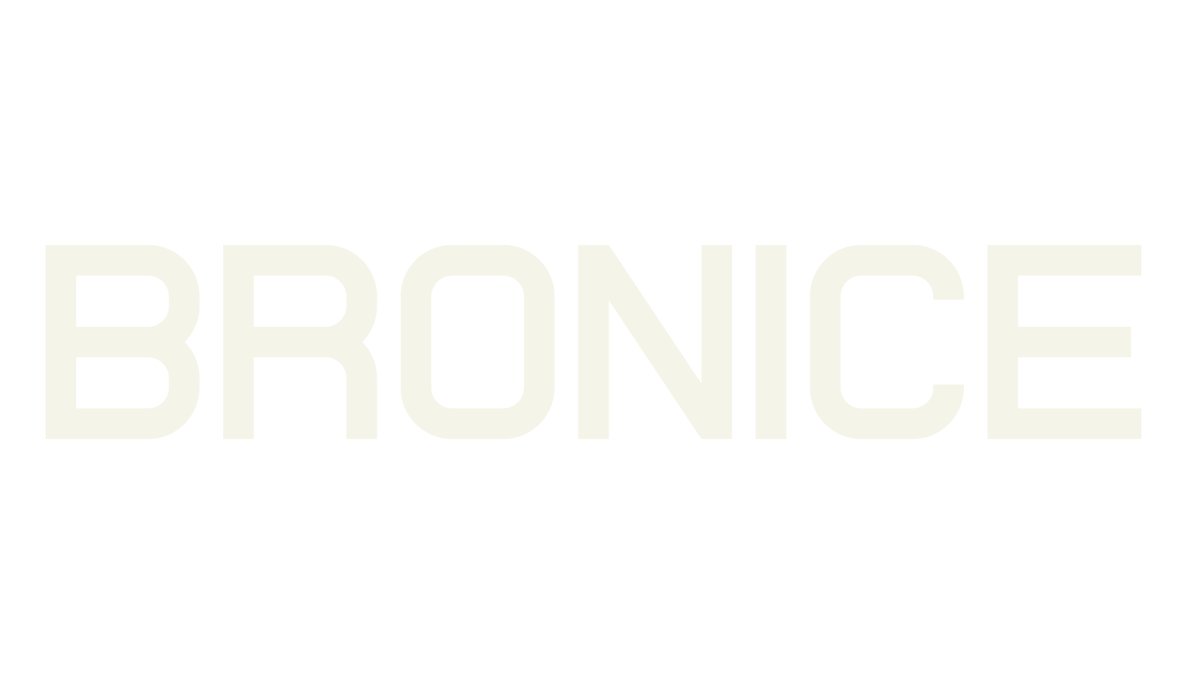 Bronice, sci-fi font preview