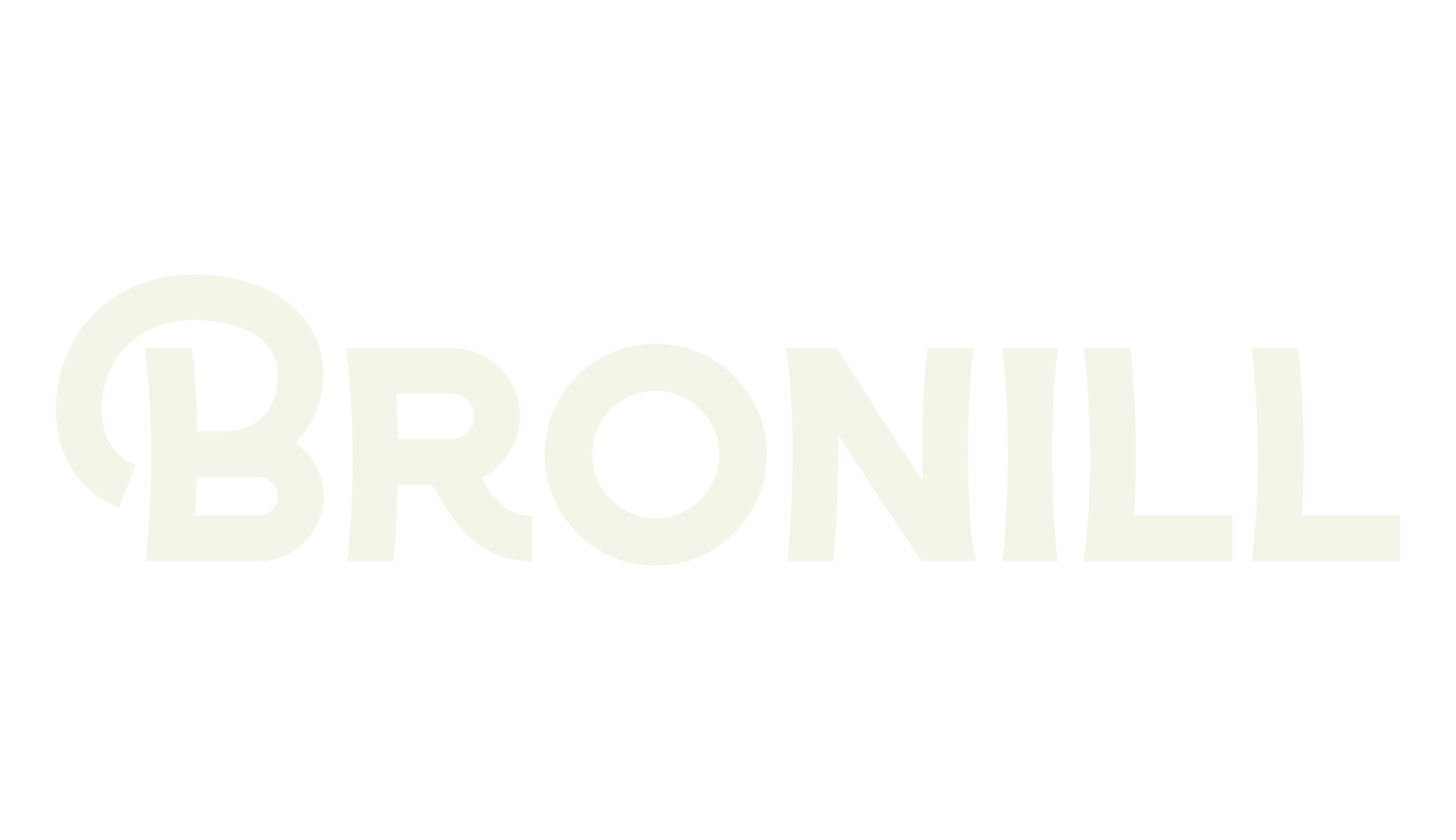 Bronill, ligatures font preview