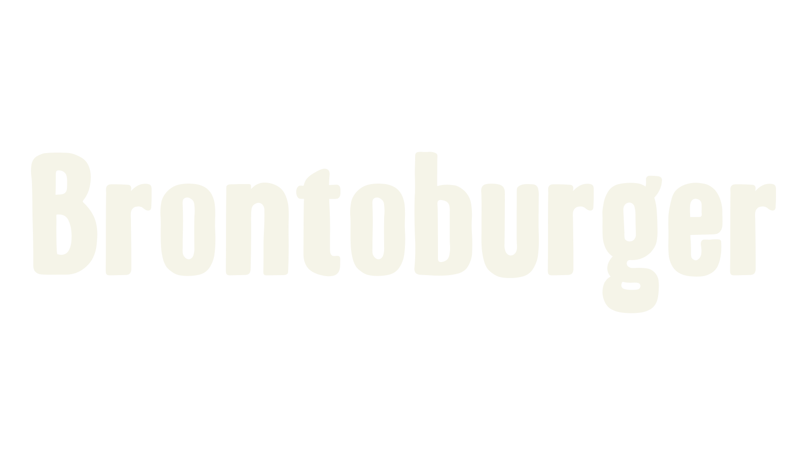 Brontoburger, sans font preview
