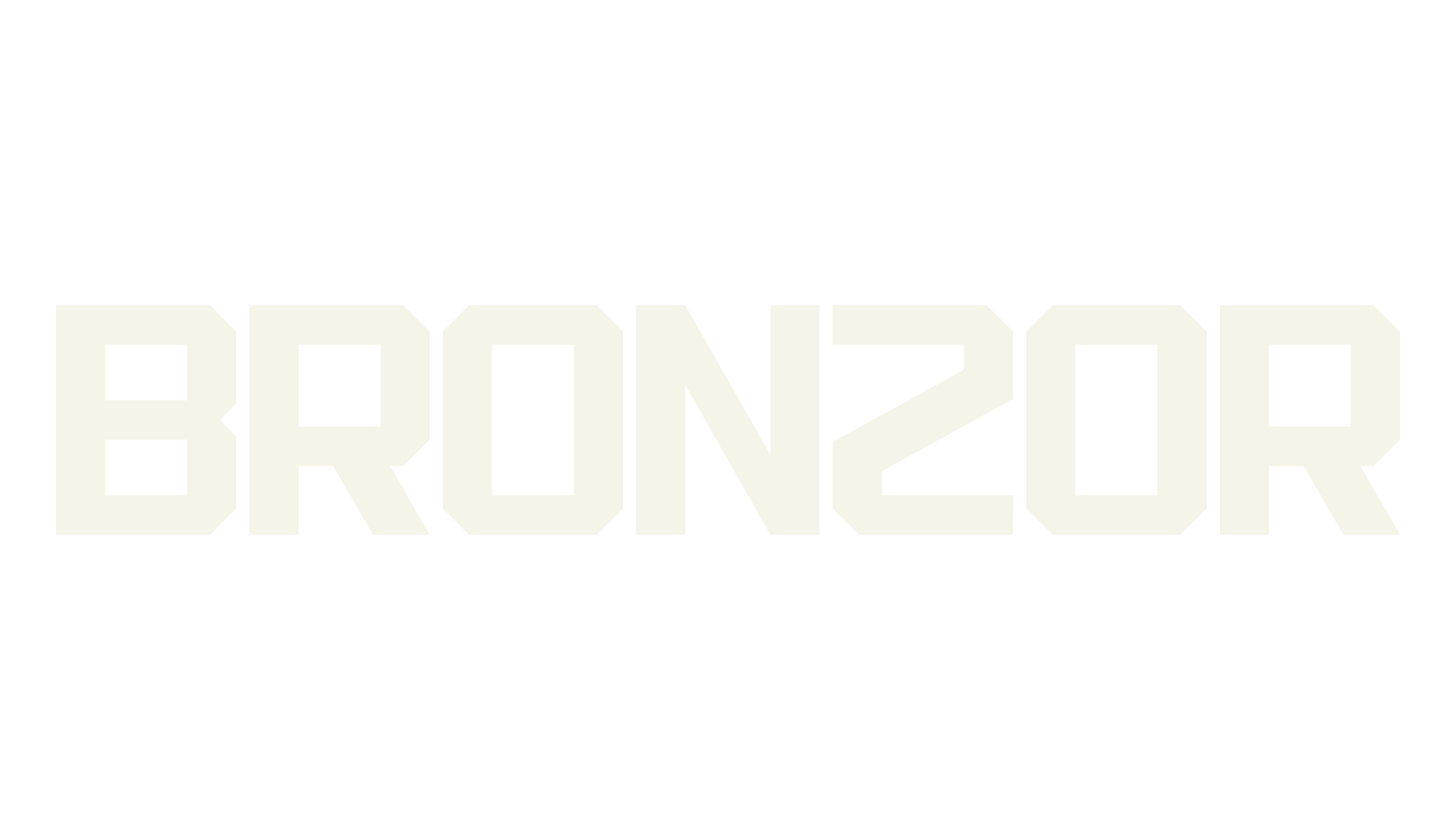 BRONZOR, football font preview