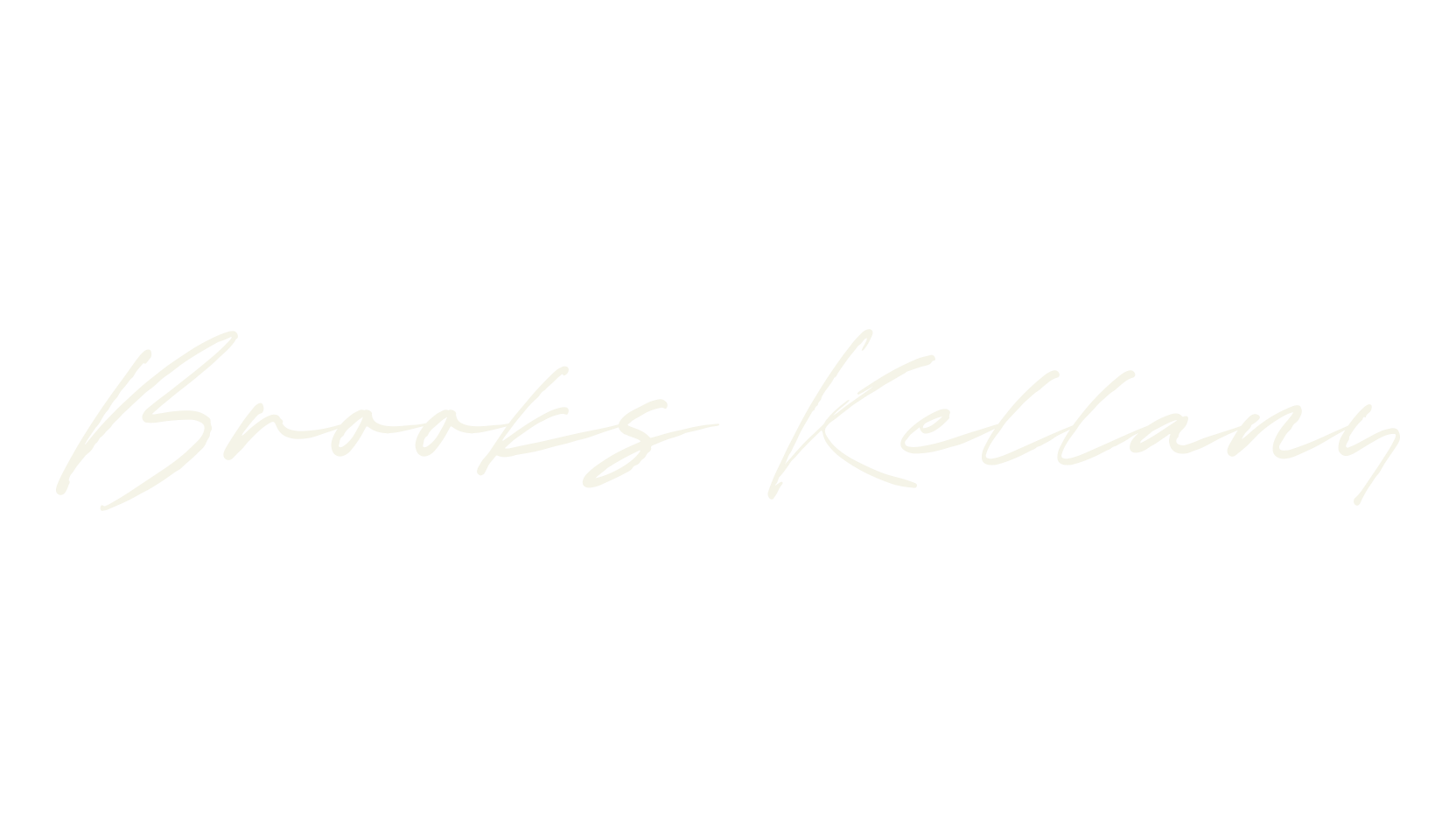 Brooks Kellany, script font preview