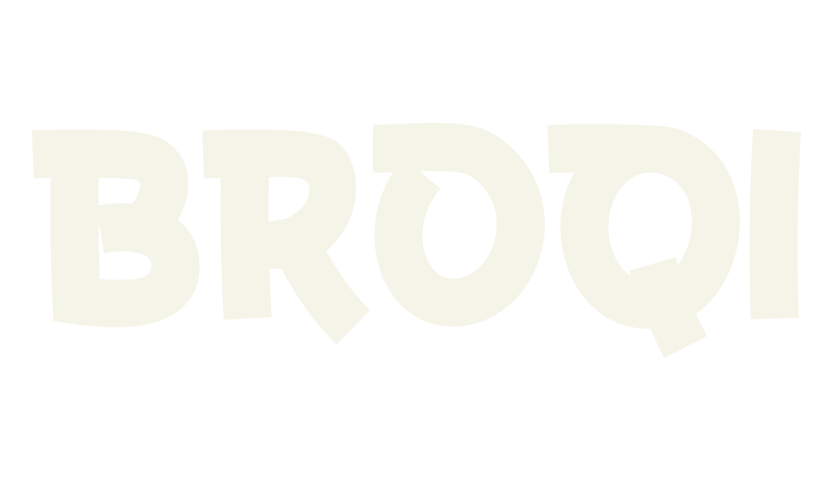BROQI, sans serif font preview