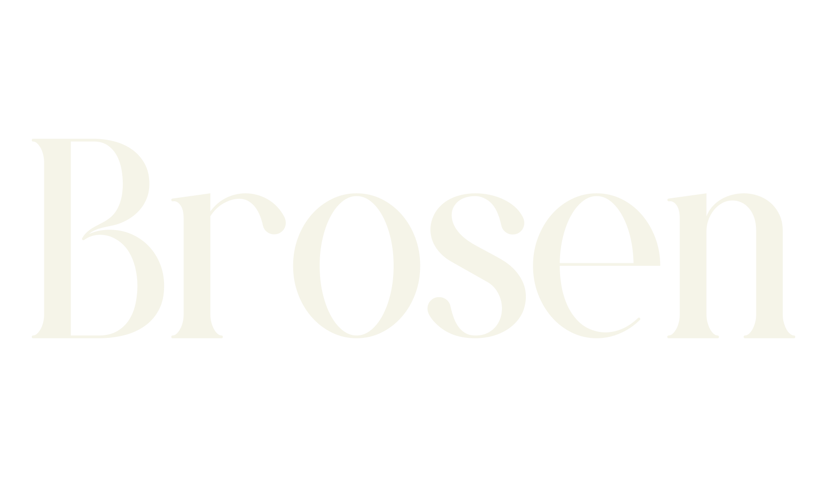 Brosen, serif font preview