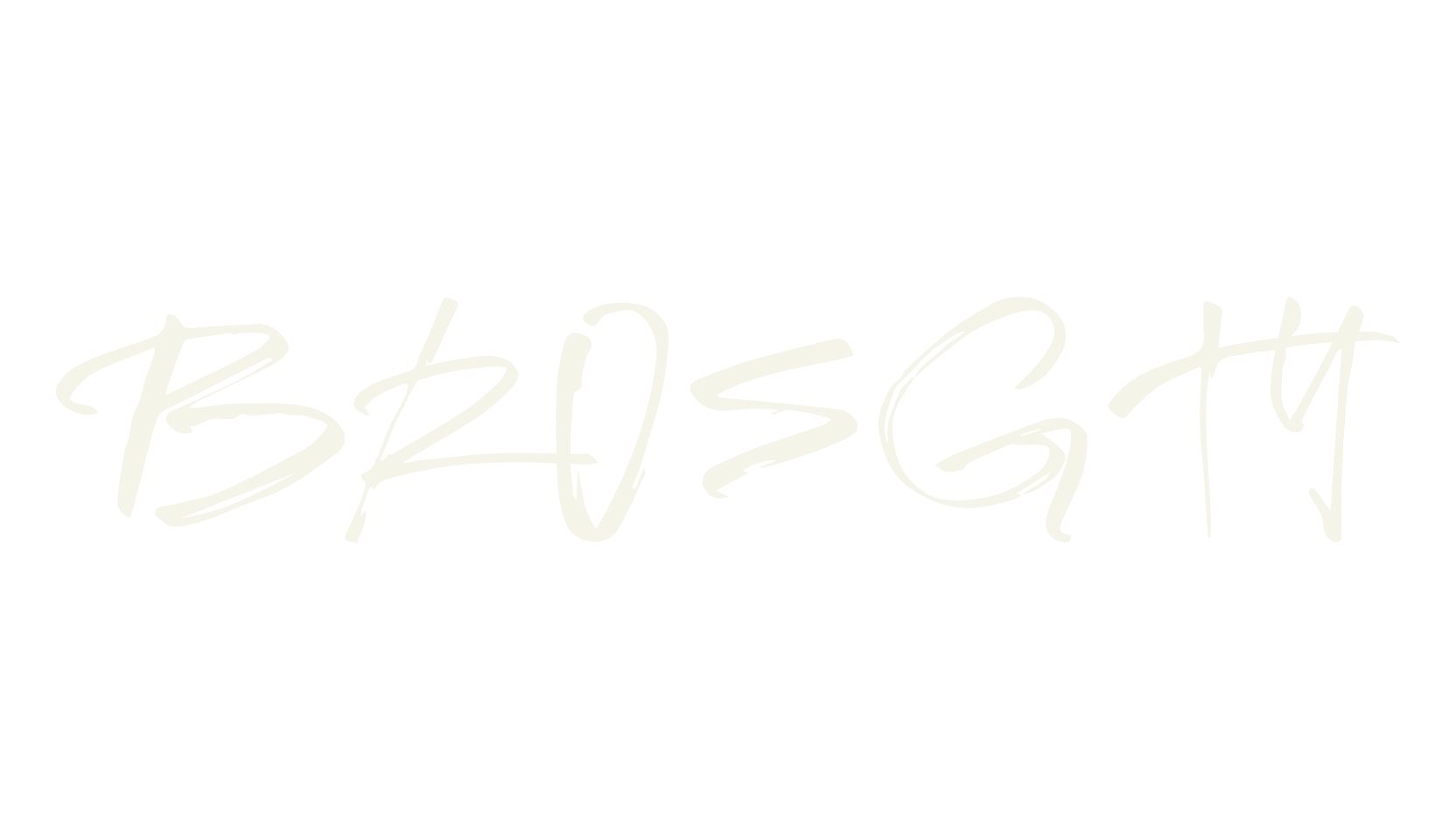 Brosgty, marker font preview