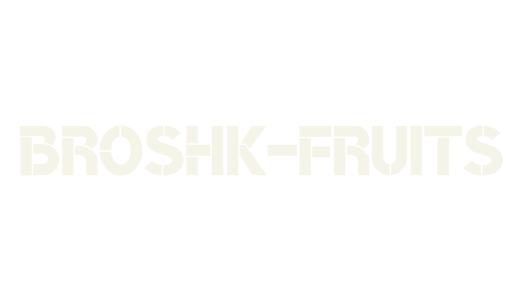 BroshK-Fruits, display market font preview