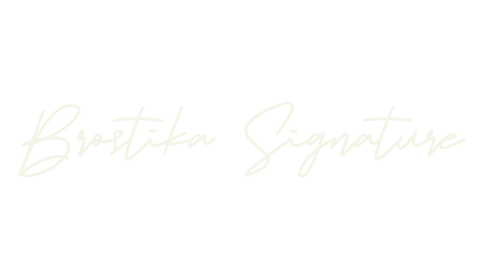 Brostika Signature, signature font preview