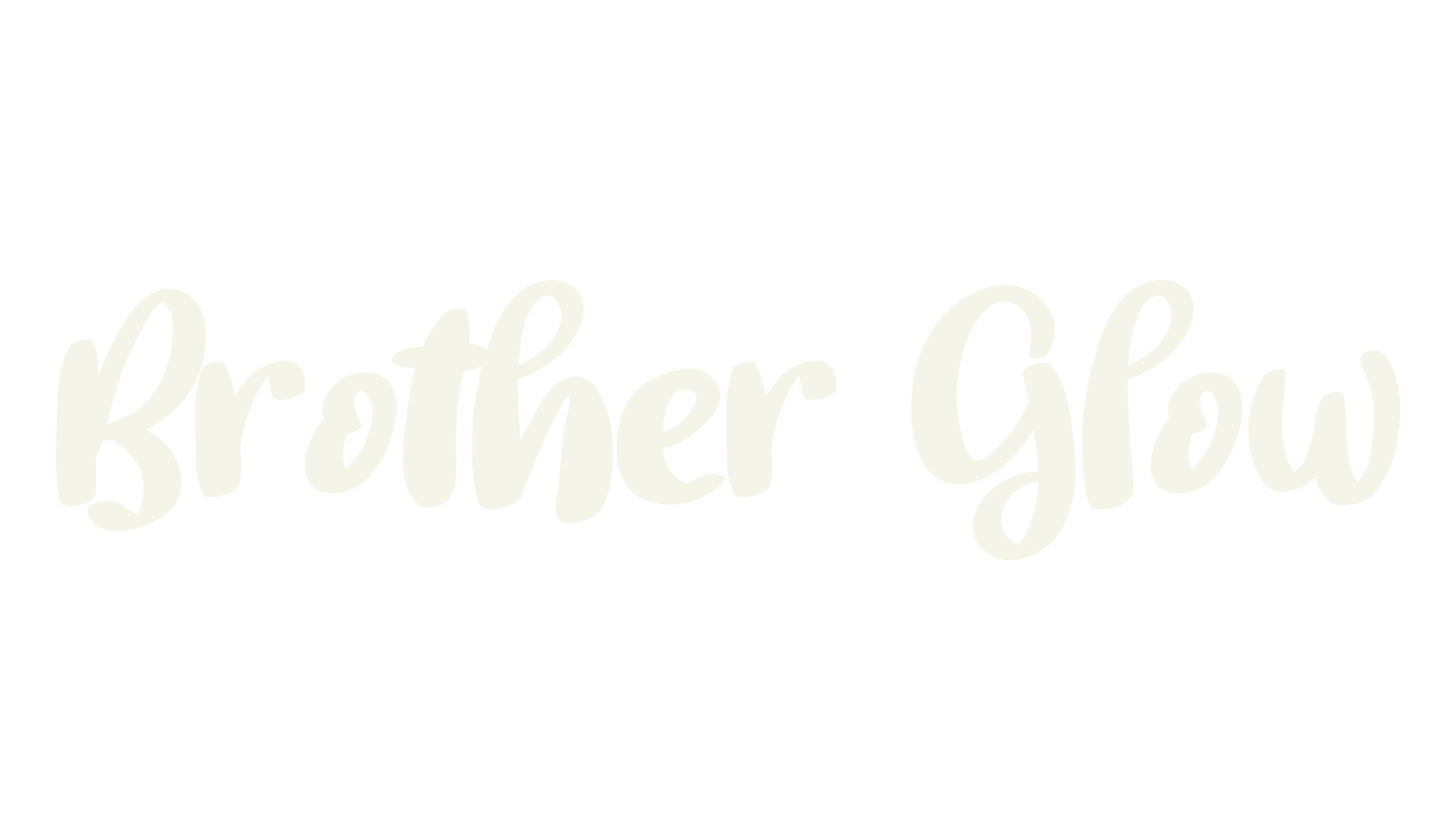 Brother Glow, graffiti font preview