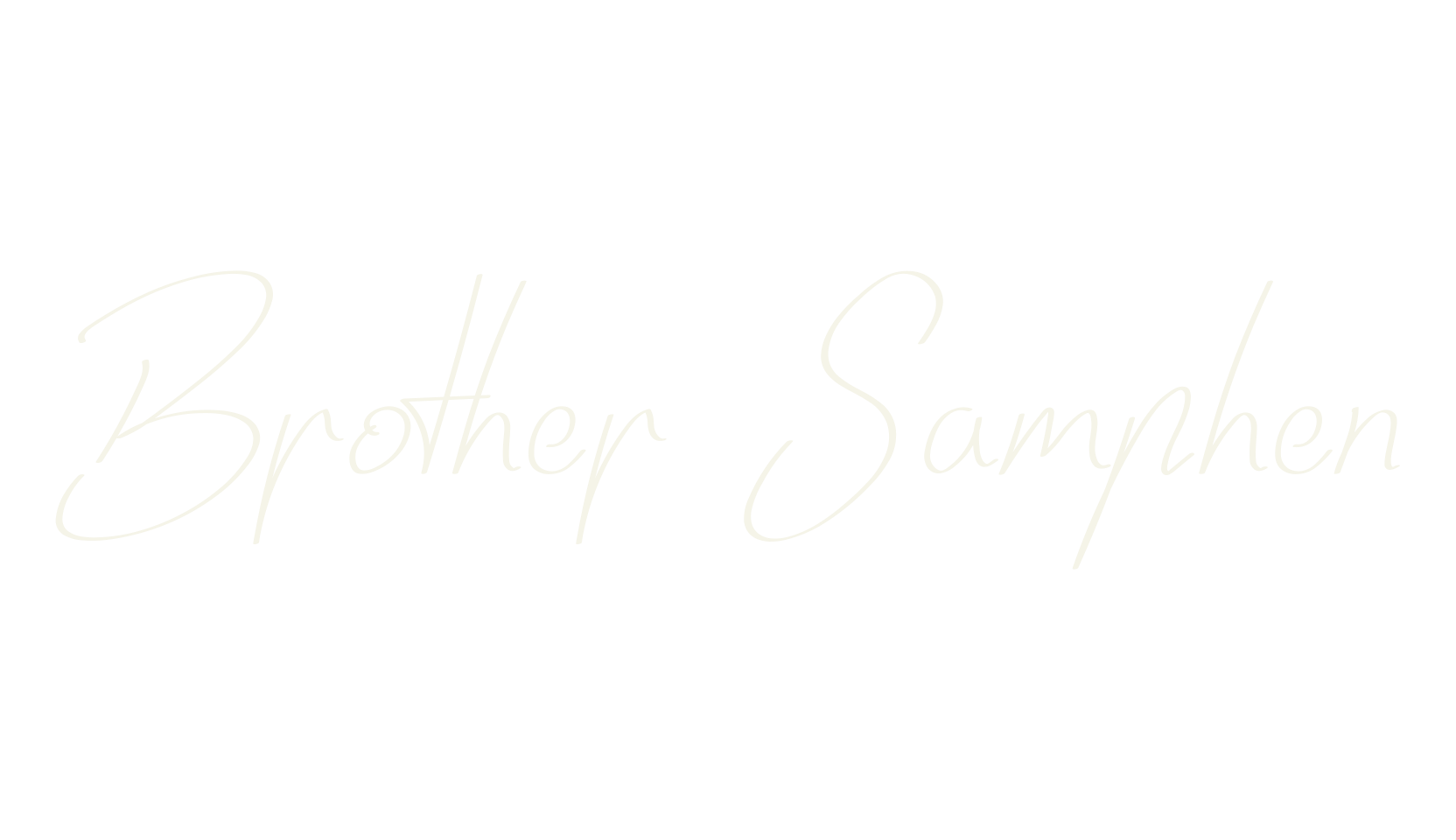 Brother Samphen, thin font preview