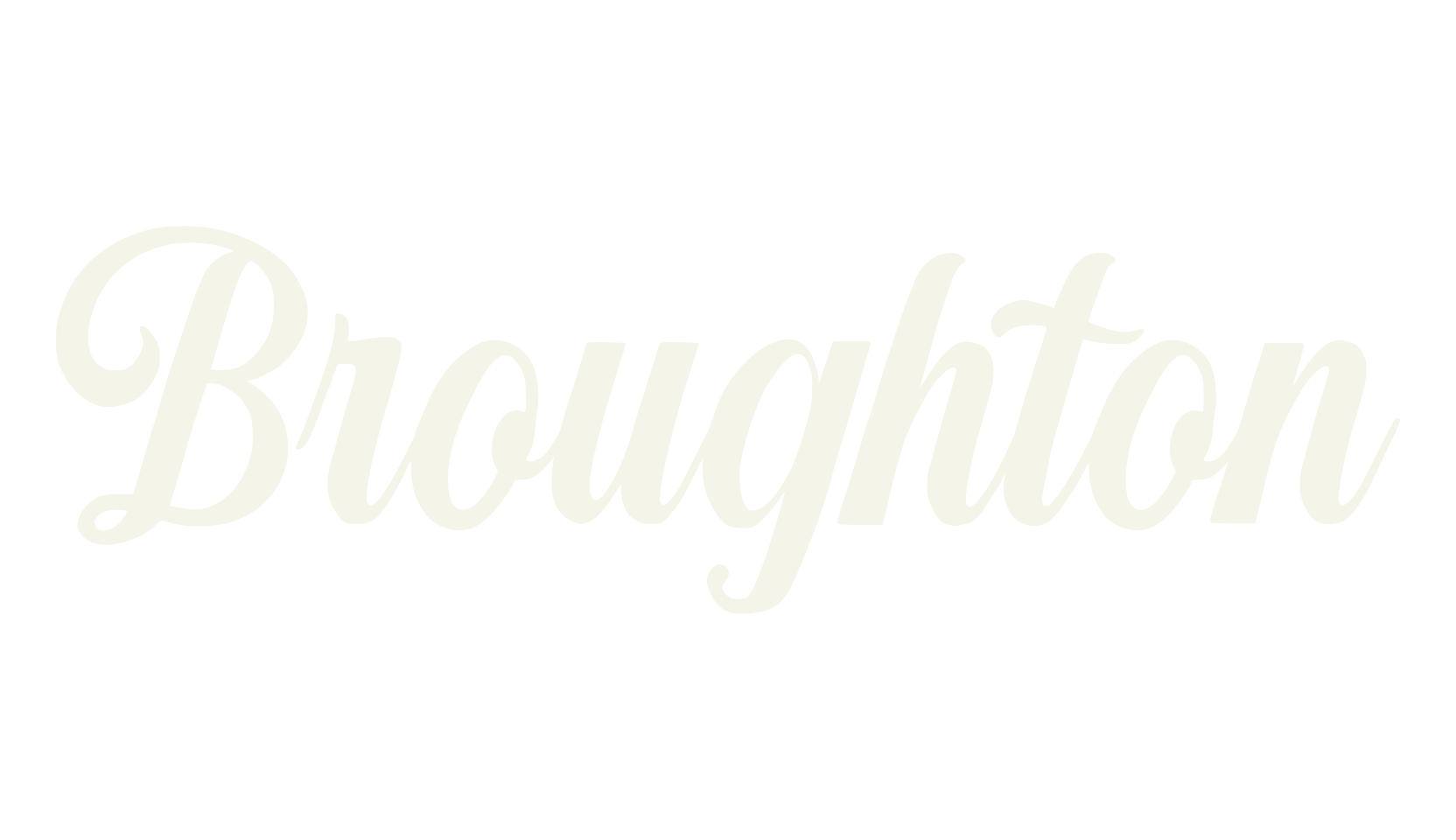 Broughton, script font preview