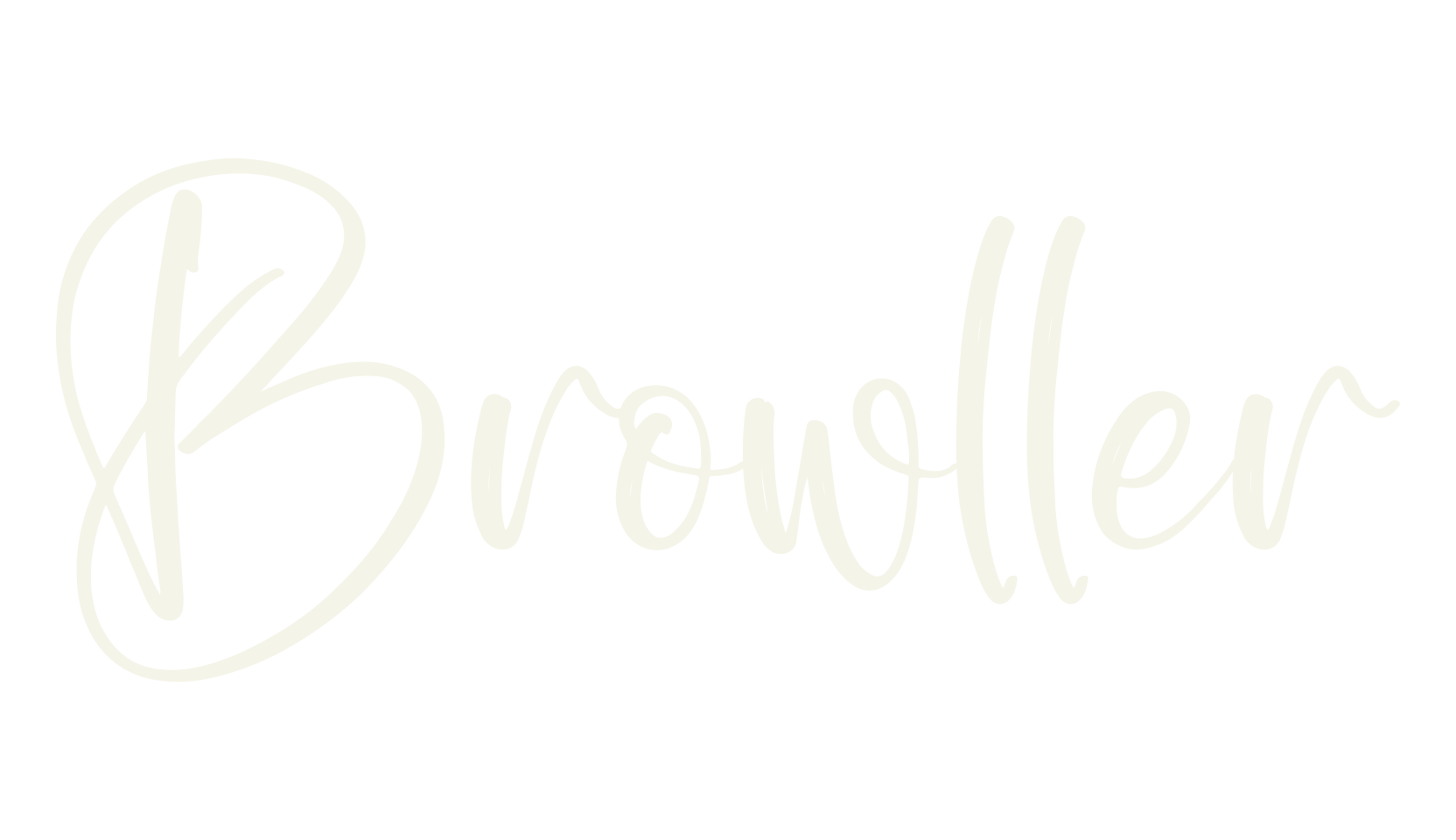 Browller, script font preview