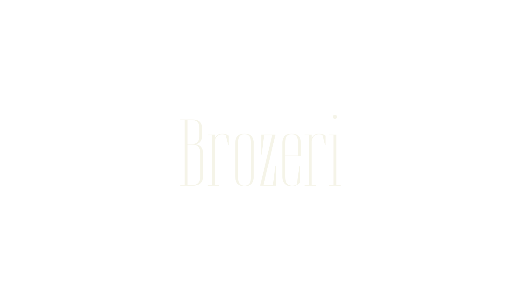 Brozeri, serif font preview